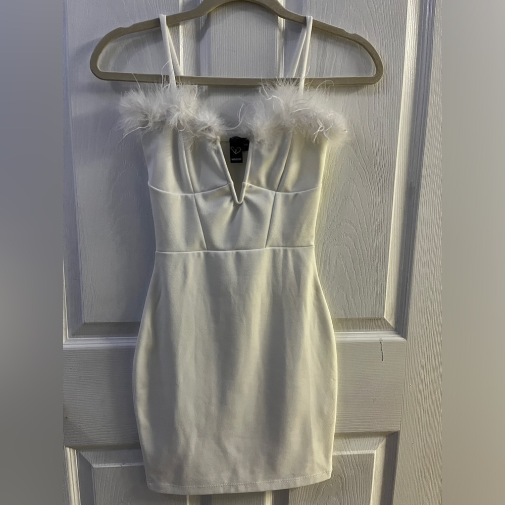 Windsor, xs, white, noodle straps